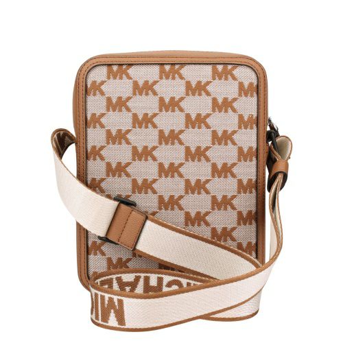 マイケルコース ショルダーバッグ メンズ クーパー ロゴ ジャカード  