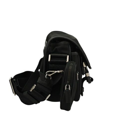 箱付き✨PRADA プラダ メンズショルダーバッグ ブラック ♢PRADA♢メンズ ショルダーバッグ☆正規品・関税込☆ (PRADA