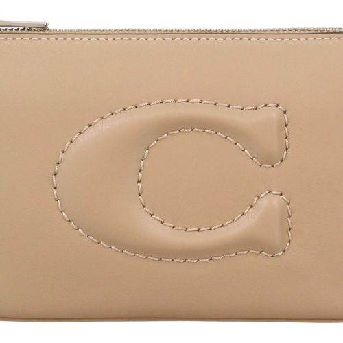 コーチ アウトレット ハンドバッグ レディース ノリータ スムース レザー リストレット 19 ベージュ COACH OUTLET CR364 SV/TP トープ