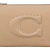 コーチ アウトレット ハンドバッグ レディース ノリータ スムース レザー リストレット 19 ベージュ COACH OUTLET CR364 SV/TP トープ