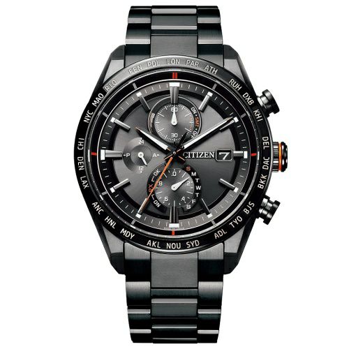 シチズン 腕時計 メンズ アテッサ ブラック CITIZEN AT8185-62E ATTESA 