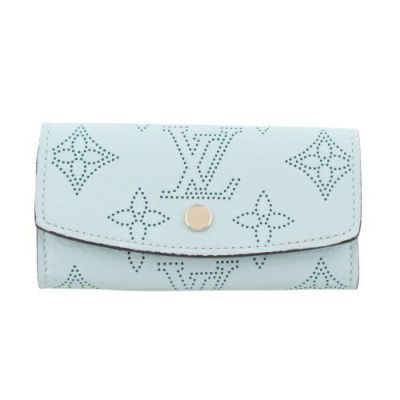 ルイヴィトン キーケース レディース マヒナ ミュルティクレ４ ブルー LOUIS VUITTON M83504 ミネラルブルー | GINZA  LoveLove（ラブラブ）