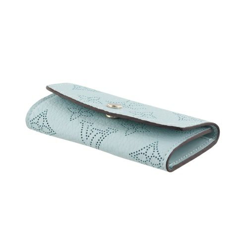 ルイヴィトン キーケース レディース マヒナ ミュルティクレ４ ブルー LOUIS VUITTON M83504 ミネラルブルー