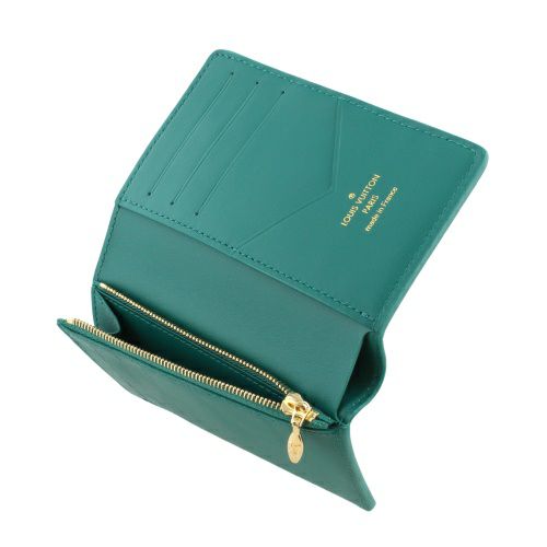 ルイヴィトン 二つ折り財布 レディース トリヨン LV ヴェルティカル 