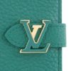 ルイヴィトン 二つ折り財布 レディース トリヨン LV ヴェルティカル ウォレット コンパクト グリーン LOUIS VUITTON M82438 エムロード