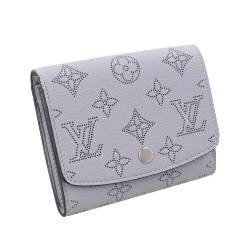 ルイヴィトン 二つ折り財布 レディース マヒナ ポルトフォイユ・イリス コンパクト パープル LOUIS VUITTON M82517 リラ |  GINZA LoveLove（ラブラブ）