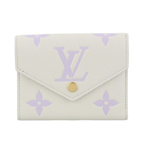 ルイヴィトン 三つ折り財布 LV×YK 帰り ポルトフォイユヴィクトリーヌ 