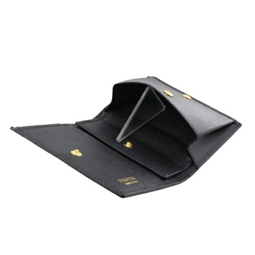 プラダ 二つ折り財布 レディース SAFFIANO TRIANGOLO