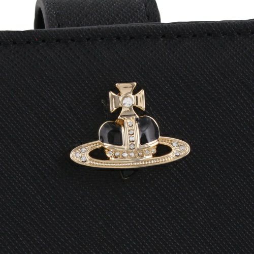 ヴィヴィアンウエストウッド 二つ折り財布 レディース DIAMANTE ブラック Vivienne Westwood 51080028 BLACK N401