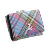 ヴィヴィアンウエストウッド 三つ折り財布 レディース BIOGREEN SAFFIANO マルチカラー Vivienne Westwood 51010018 O102 MacAndy Tartan