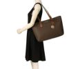 マイケルコース トートバッグ レディース シェイラ シグネチャー ラージ ミッドファスナー トート ブラウン MICHAEL KORS 35S4G6HT9B BROWN