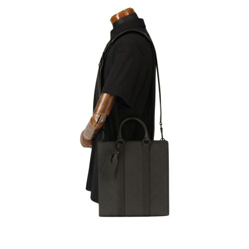 ルイヴィトン トートバッグ メンズ サックプラ・クロス ブラック LOUIS VUITTON M21884