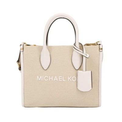 マイケルコース ショルダーバッグ レディース MIRELLA ミレラ トップジップ ショッパートート クロスボディ スモール ホワイト MICHAEL  KORS 35S2G7ZT1C OPTIC WHITE | GINZA LoveLove（ラブラブ）