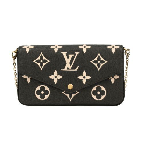 ルイヴィトン ショルダーバッグ レディース ポシェット・フェリシー ブラック LOUIS VUITTON M82479 ブラック ベージュ