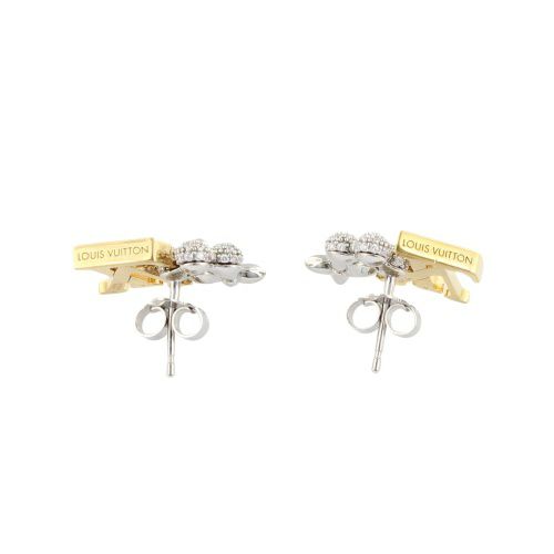ルイヴィトン ピアス レディース ピアス・ピュス LV グラム ゴールド  