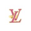 ルイヴィトン ピアス レディース ピアス・LV アイコニック エナメル ピンク LOUIS VUITTON M01721 ポピー