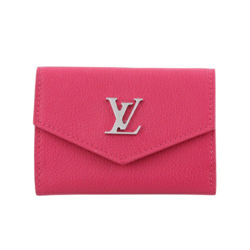 ルイヴィトン 三つ折り財布 ポルトフォイユ・ロックミニ ピンク LOUIS 