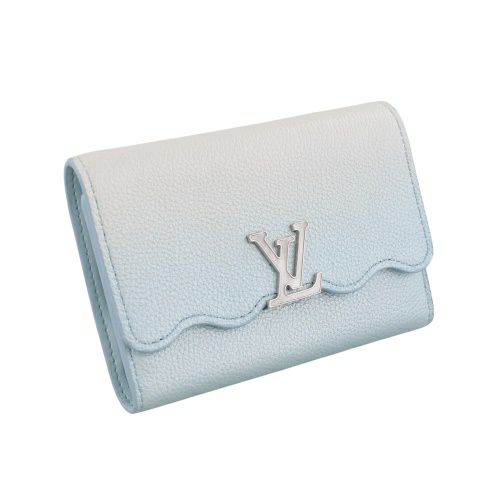 ルイヴィトン 三つ折り財布 ポルトフォイユ・カプシーヌ コンパクト  