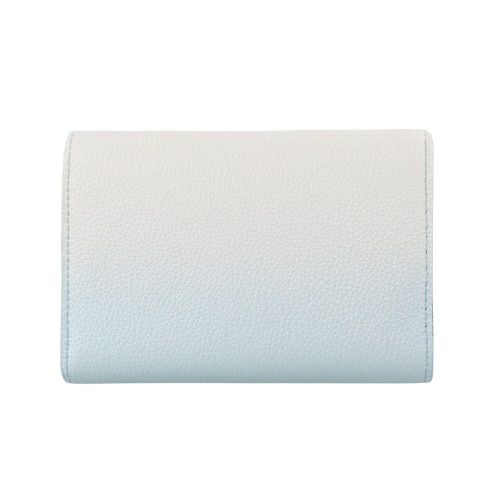 ルイヴィトン 三つ折り財布 ポルトフォイユ・カプシーヌ コンパクト ブルー LOUIS VUITTON M83576 シェイデッド ブルー