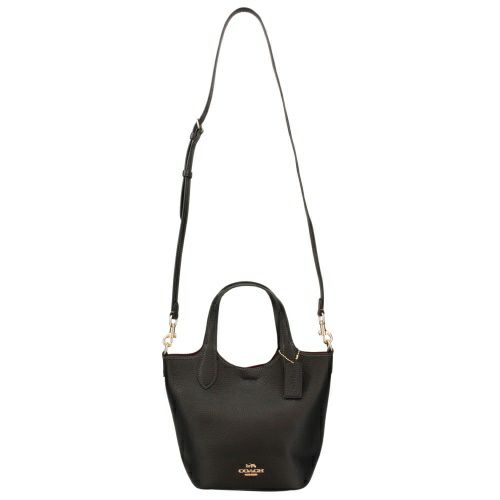 コーチ アウトレット ハンドバッグ ハンナ バケット バッグ レディース ブラック COACH OUTLET CR168 IMBLK