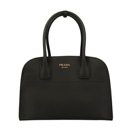 プラダ ハンドバッグ レディース SOFT GRAIN ブラック PRADA 1BG538 V OOO 2CYS F0002 NERO