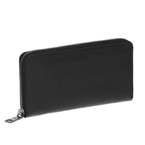 COACH OUTLET コーチ アウトレット 長財布 メンズ ブラック 58107 BLK  
