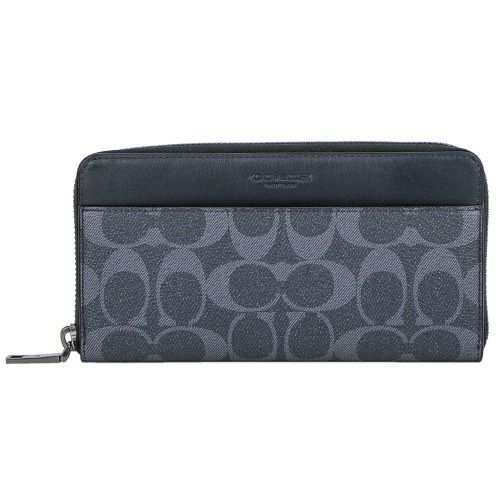 COACH OUTLET コーチ アウトレット 長財布 メンズ デニム 58112 QBDEN プレゼント ギフト 実用的