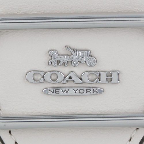 コーチ アウトレット 二つ折り財布 レディース スモール モーガン ウォレット ホワイト COACH OUTLET CP461 SV/HA チョーク