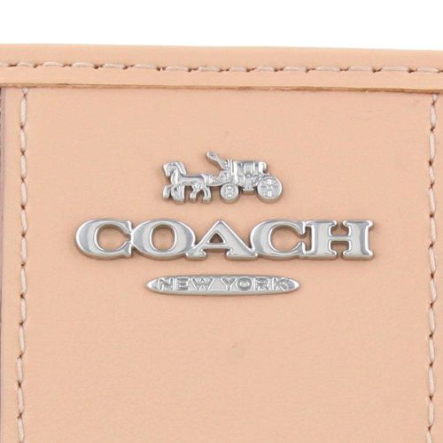 コーチ アウトレット 二つ折り財布 レディース ベージュ COACH OUTLET CT980 SVS9W フェイデッドブラッシュ