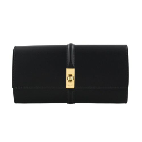 セリーヌ 長財布 レディース LG WALLET 16 ブラック CELINE 10M03 3CQ7 