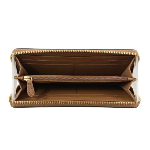 コーチ アウトレット 長財布 レディース シグネチャー スリム アコーディオン ジップ アラウンド ブラウン COACH OUTLET 59267 IMBDX