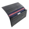 トミーヒルフィガー 長財布 メンズ ブラック TOMMY HILFIGER 31TL19X016 SUPERWAXY BK