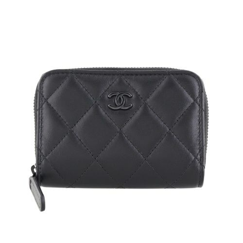 シャネル コインケース レディース ブラック CHANEL AP0216 B06311  