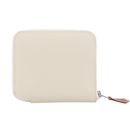 エルメス アザップ シルクイン コンパクト ホワイト HERMES クレ  