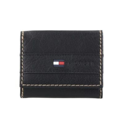 トミーヒルフィガー 長財布 メンズ ブラック TOMMY HILFIGER