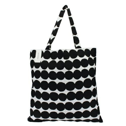 マリメッコ トートバッグ レディース ブラック marimekko 68955 190 WHITE/BLACK