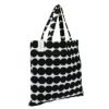 マリメッコ トートバッグ レディース ブラック marimekko 68955 190 WHITE/BLACK