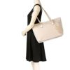 マイケルコース トートバッグ レディース シェイラ シグネチャー ラージ ミッドファスナー トート ホワイト MICHAEL KORS 35S4G6HT9B PVC LT CRM MULTI