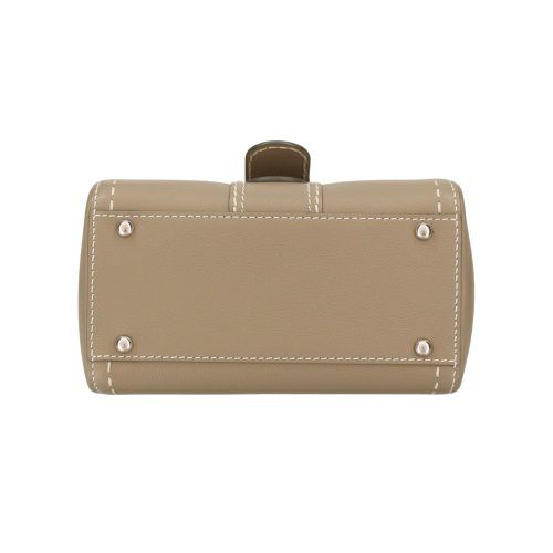 デルヴォー ハンドバッグ レディース ブリヨン ミニ サーピケ ロデオカーフ ステッチ トップハンドル BRILLANT MINI S グレー DELVAUX AA0406 ADW0 AKSPA TOURTERELLE I IVORY/PALLADIUM