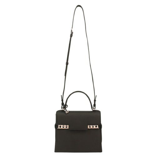 デルヴォー ハンドバッグ レディース タンペート TEMPETE PM ブラック DELVAUX AA0612 AMF0 99ZPA  NOIR/PALLADIUM