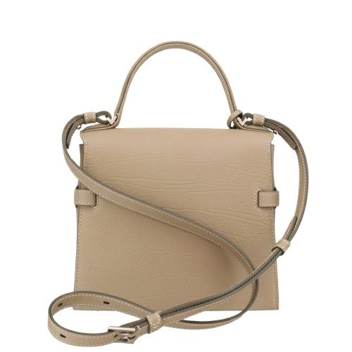 デルヴォー ハンドバッグ レディース タンペート TEMPETE PM グレー DELVAUX AA0612 AMF0 AKSPA  TOURTERELLE I IVORY/PALLADIUM