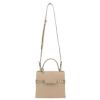 デルヴォー ハンドバッグ レディース タンペート TEMPETE PM グレー DELVAUX AA0612 AMF0 AKSPA TOURTERELLE I IVORY/PALLADIUM