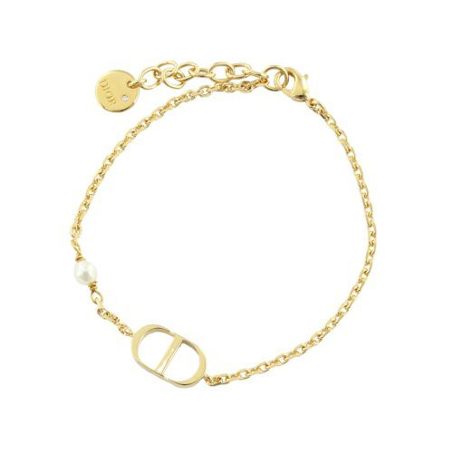 クリスチャンディオール ブレスレット レディース PETIT CD ゴールド  