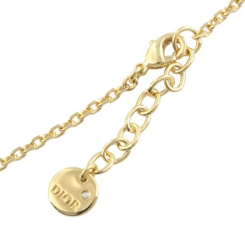 M池186 / Dior ディオール ブレスレット CDロゴ ゴールドカラー（Dior  