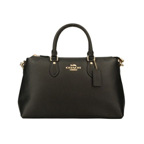 美品 COACH コーチ パーカー18 ベロア チェーン ショルダー バッグ  