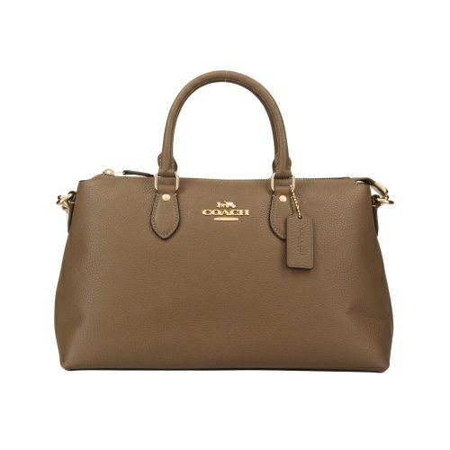 コーチ アウトレット ハンドバッグ レディース ジョージア サッチェル ブラウン COACH OUTLET CR156 IMV2R ダークストーン