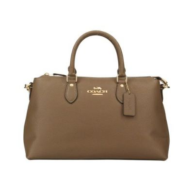 コーチ アウトレット ハンドバッグ レディース ジョージア サッチェル ブラウン COACH OUTLET CR156 IMV2R ダークストーン |  GINZA LoveLove（ラブラブ）