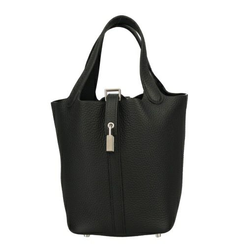 エルメス ピコタン・ロック18 PM トリヨンクレマンス シルバー金具 B 