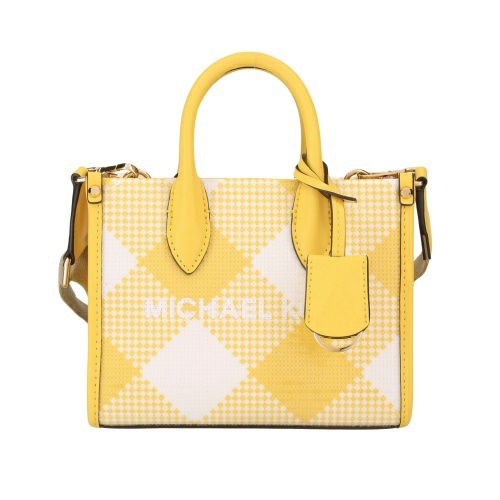 マイケルコース ハンドバッグ レディース ミレラ スパンコール エクストラ スモール ショッパー クロスボディー イエロー MICHAEL KORS  35T4G7ZC0I GOLDEN YELLW | GINZA LoveLove（ラブラブ）