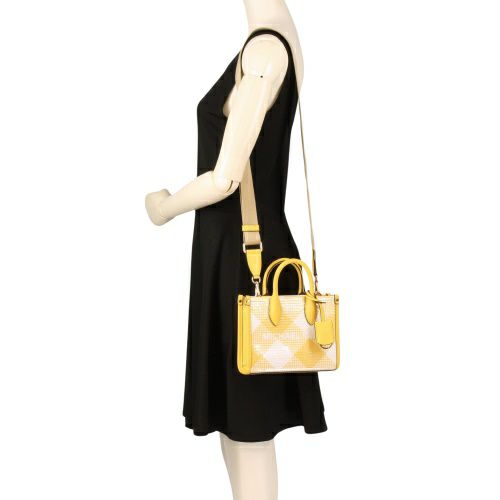 マイケルコース ハンドバッグ レディース ミレラ スパンコール エクストラ スモール ショッパー クロスボディー イエロー MICHAEL KORS 35T4G7ZC0I GOLDEN YELLW